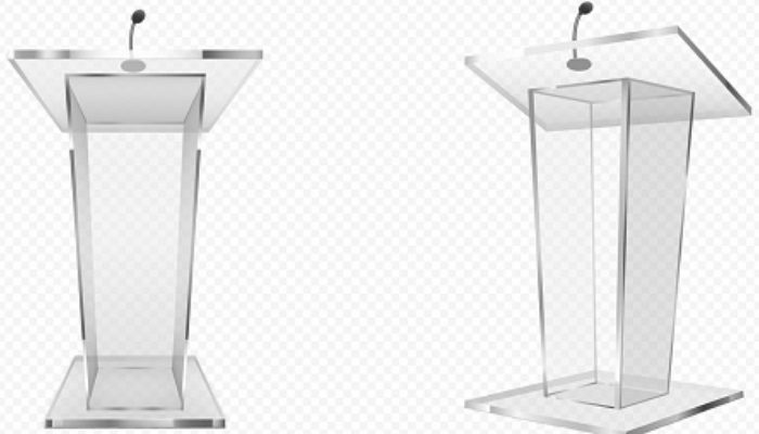 Perbedaan Podium Akrilik dan Kaca