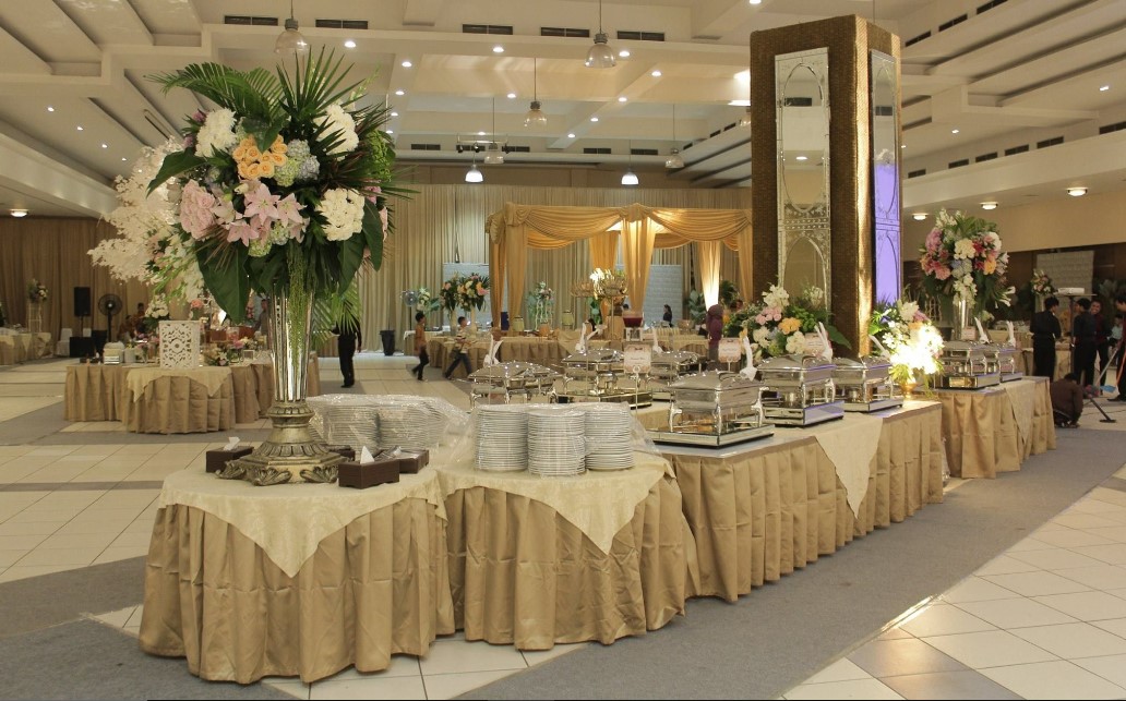 jenis meja prasmanan